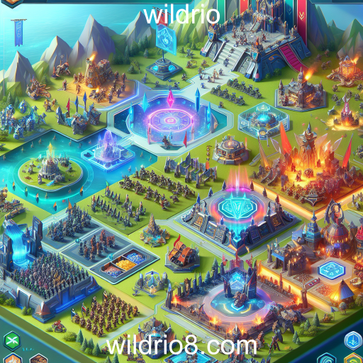 Mergulhe no Mundo dos Jogos de Estratégia no Wildrio